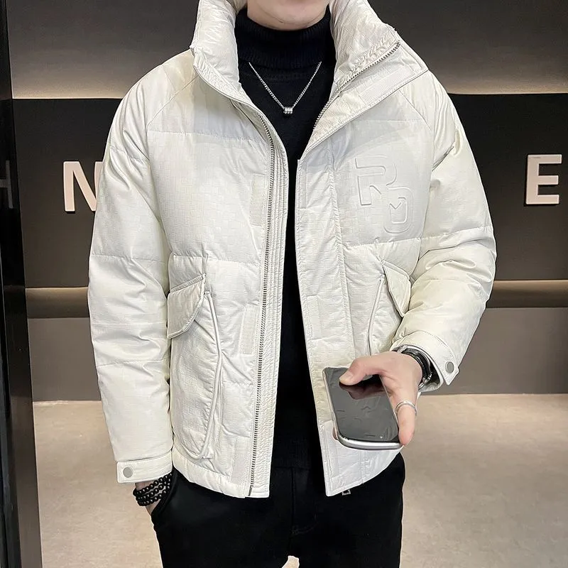 Fashion Simple Loose Down Jacket-1