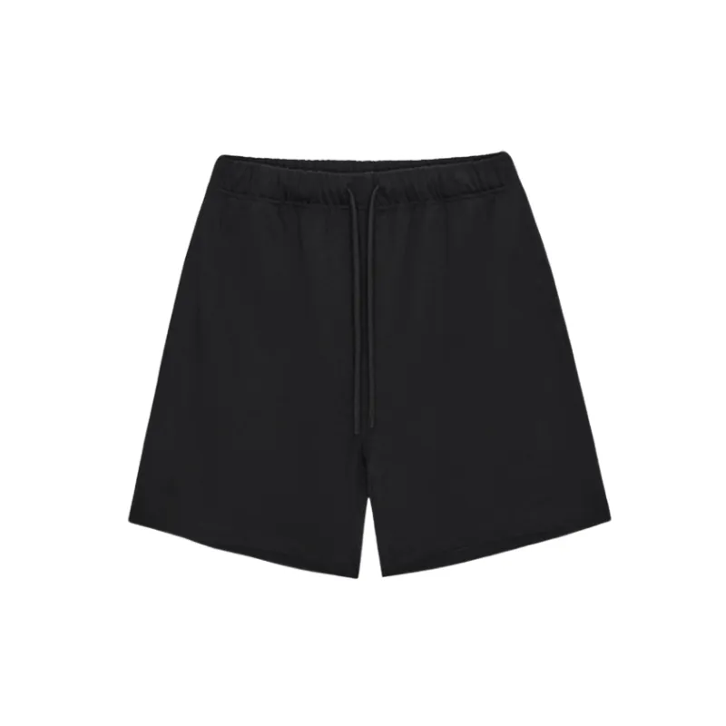 Simple Loose Cotton Sports Shorts-0