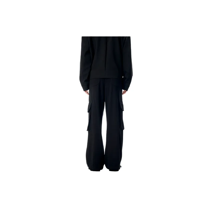 Sporty Breathable Cotton Blended Fabric Casual Pants Unisex-2