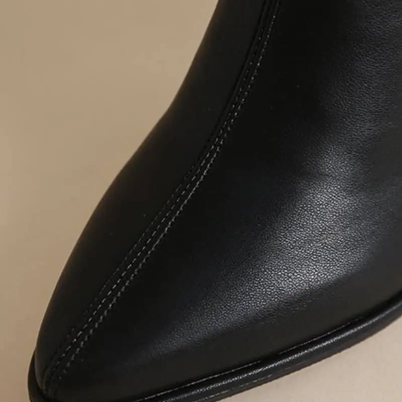 Simple Basics Knee High Boots-7