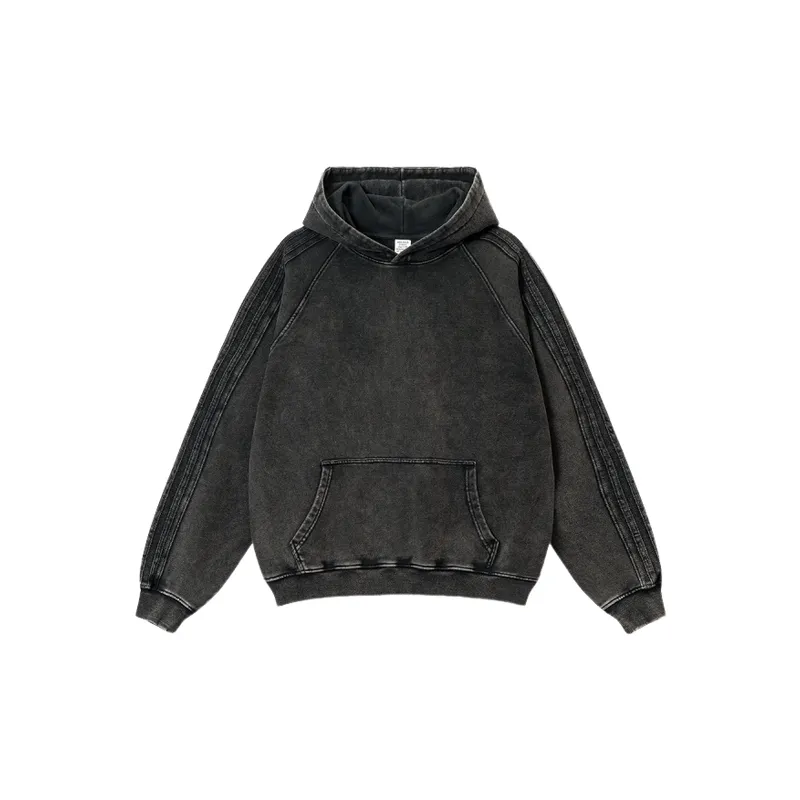 Retro Sporty Cotton Sweatshirt-3