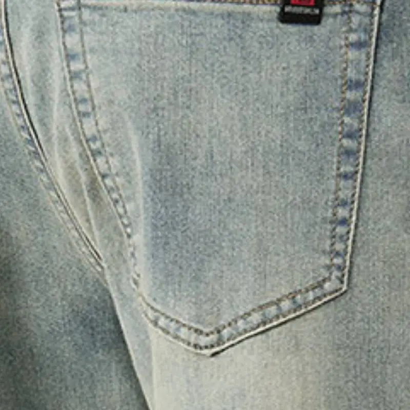 Loose Straight Leg Jeans-3