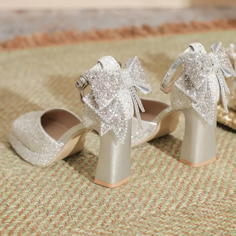 Basics Bow High Heels-1