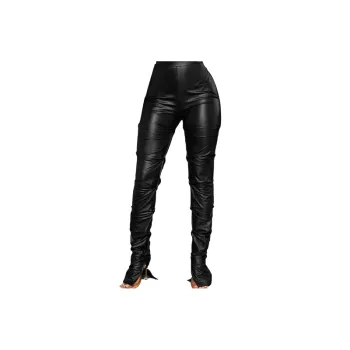 Fashion Casual Leather Pants