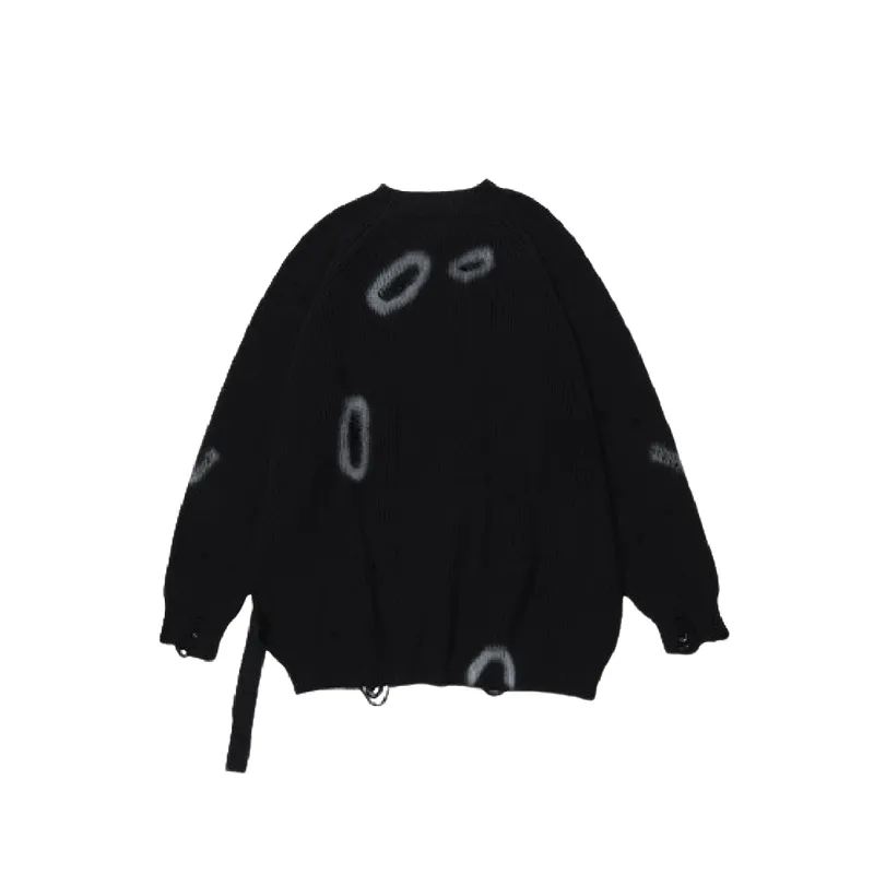 Ripped Loose Sweater-1