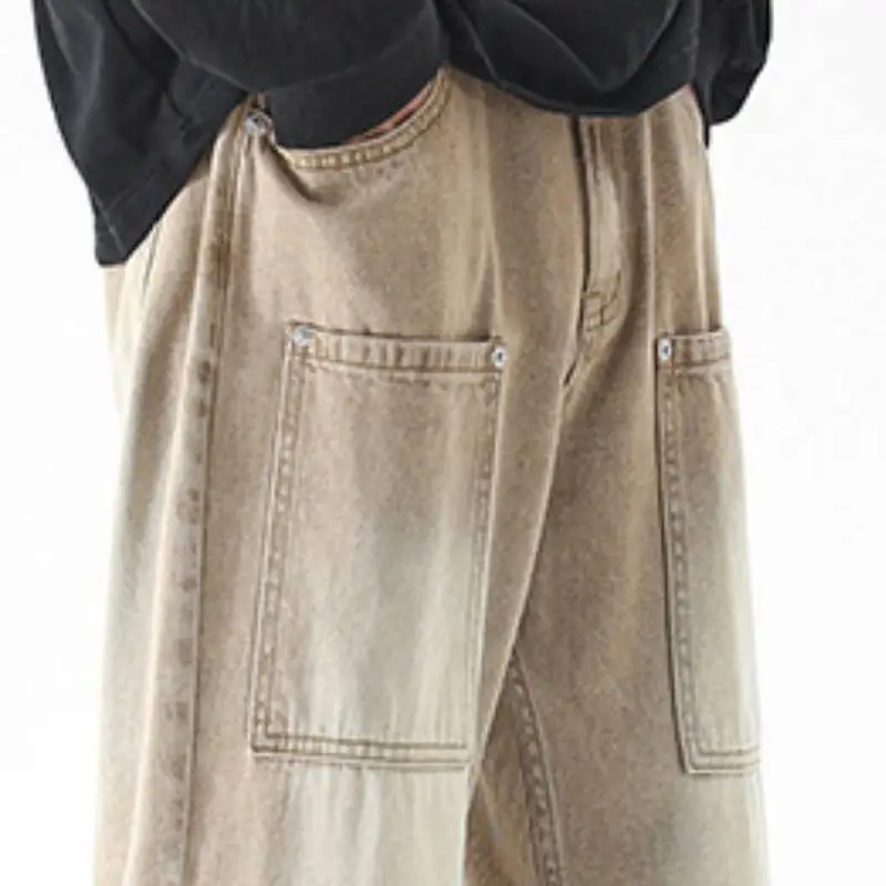 Retro Washed Jeans-4