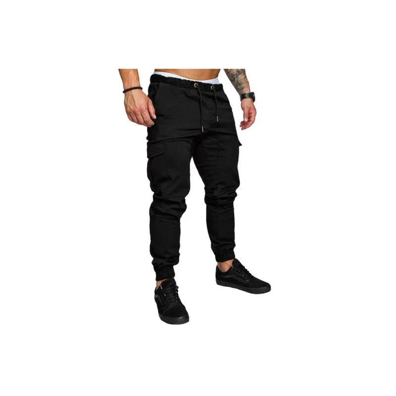 Basics Simple Cargo Pants-1