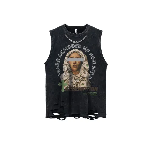 Loose Hip-Hop Retro Vest