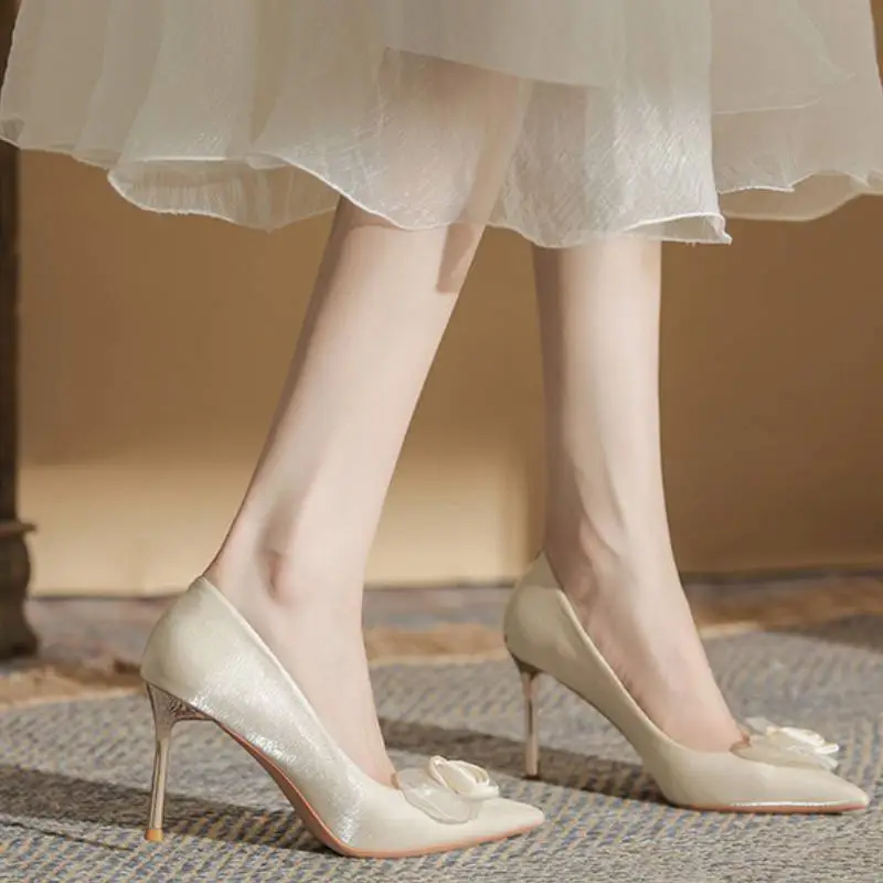 Casual Plain High Heels-2