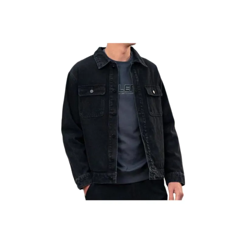 Fashionable Loose Denim Jacket-4