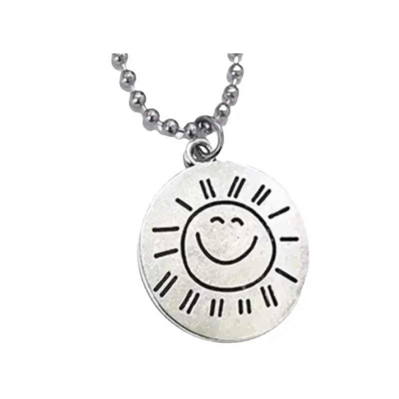 Harajuku Style Smile Necklace-4