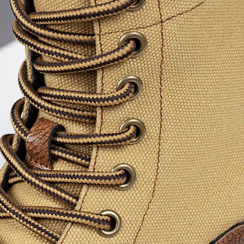 Simple Retro Outdoor Boots-6