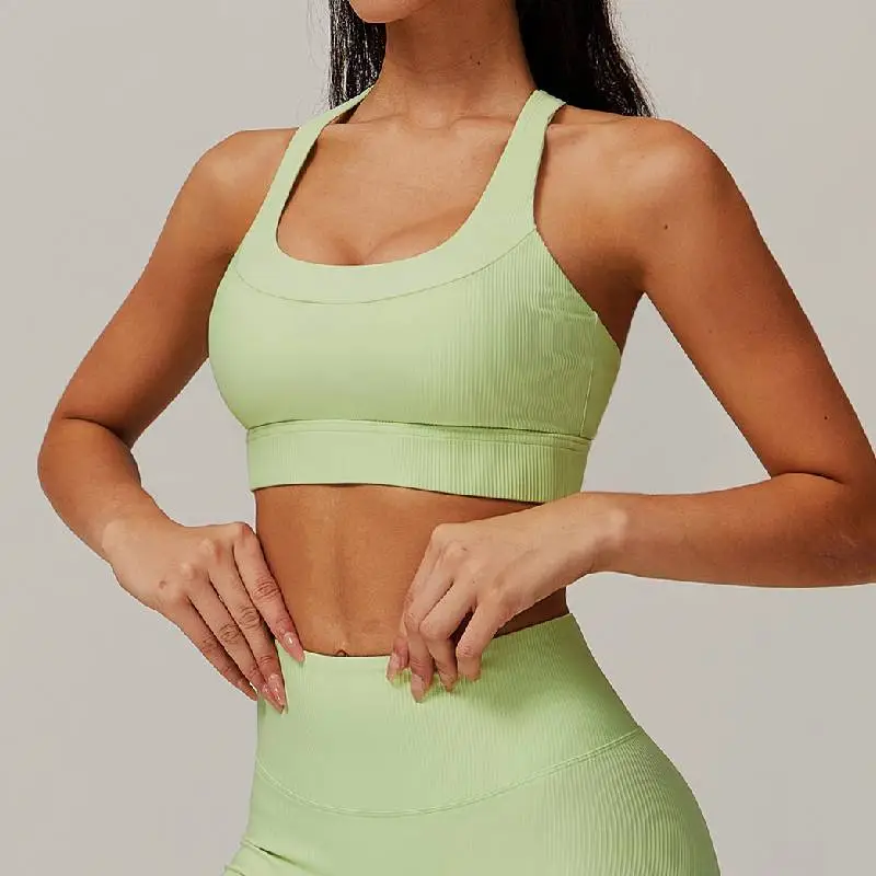 Casual Plain Sports Underwear Women-9