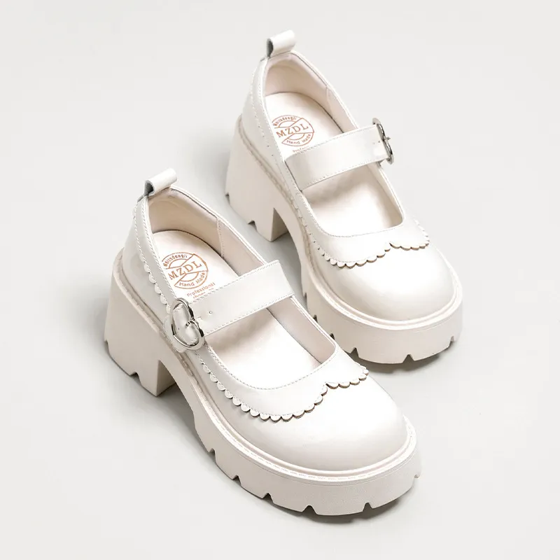Casual Plain Mary Jane Shoes-2