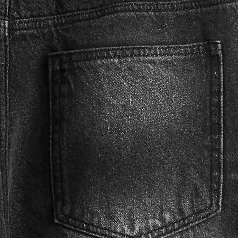 Retro Simple Jeans-5