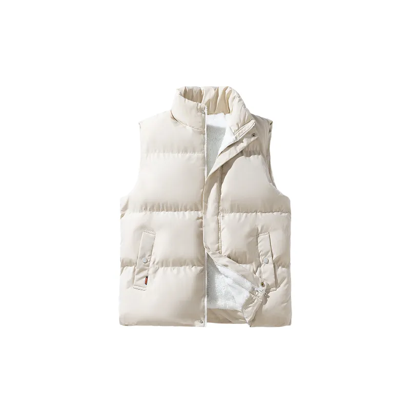 Simple Warm Polyester Vest-0