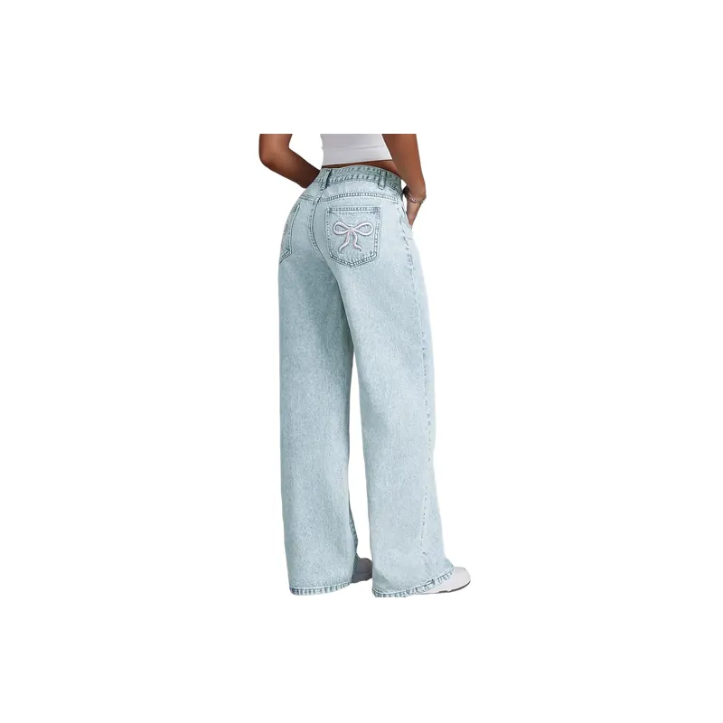 Casual Fashionable Jeans Women-1