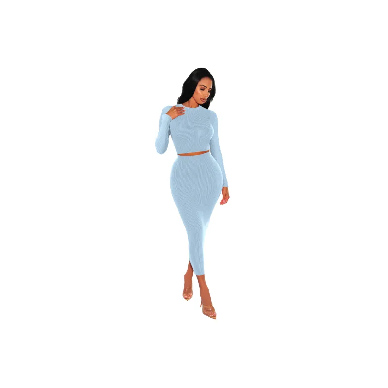 Fashionable Sexy Skirt Suit-4