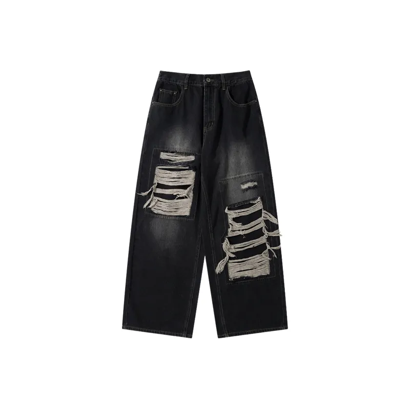 Casual Loose Jeans-4