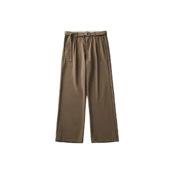 Casual Loose Straight Leg Blended Synthetic Fabrics Casual Pants