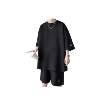 Sports Short And Casual Shirt Set