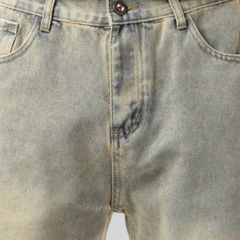 Retro Washed Jeans-4