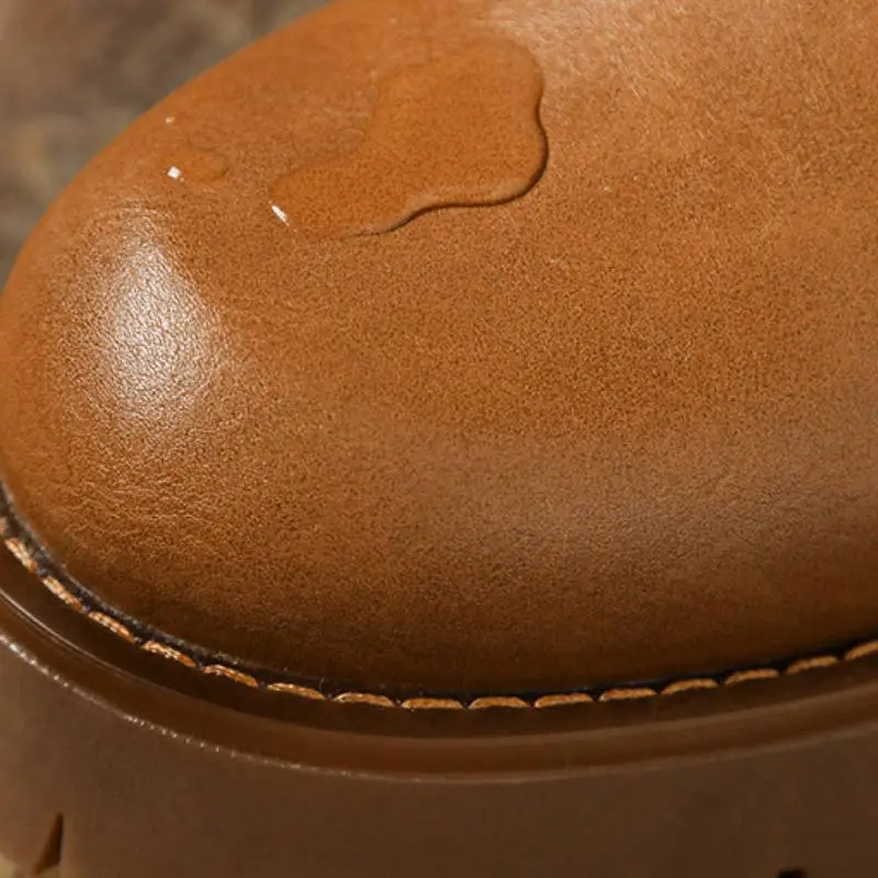 Retro Zipper Martin Boot-2