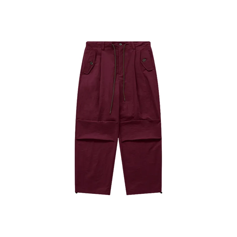 Street Loose 100% Nylon Casual Pants-13