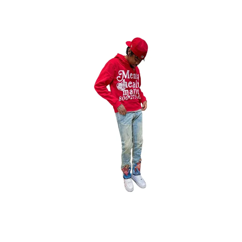 Retro Street Polyester Sweatshirt-11
