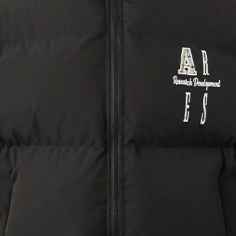Embroidery Loose Quilted Jacket-2