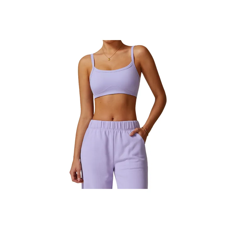 Plain Casual Sports Underwear Women-1