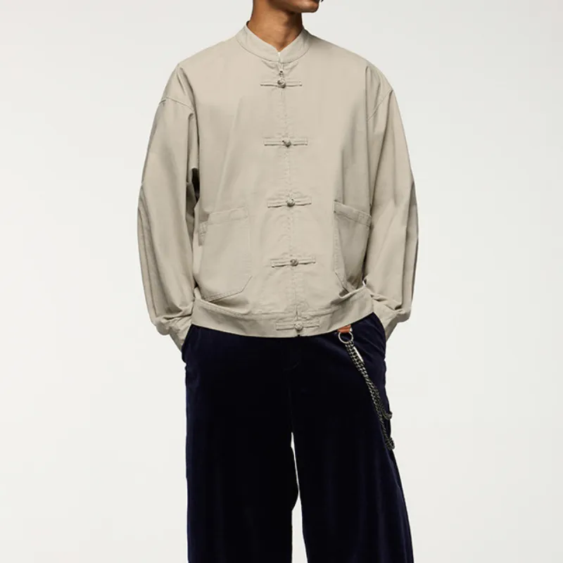 Plain Loose Jacket-6