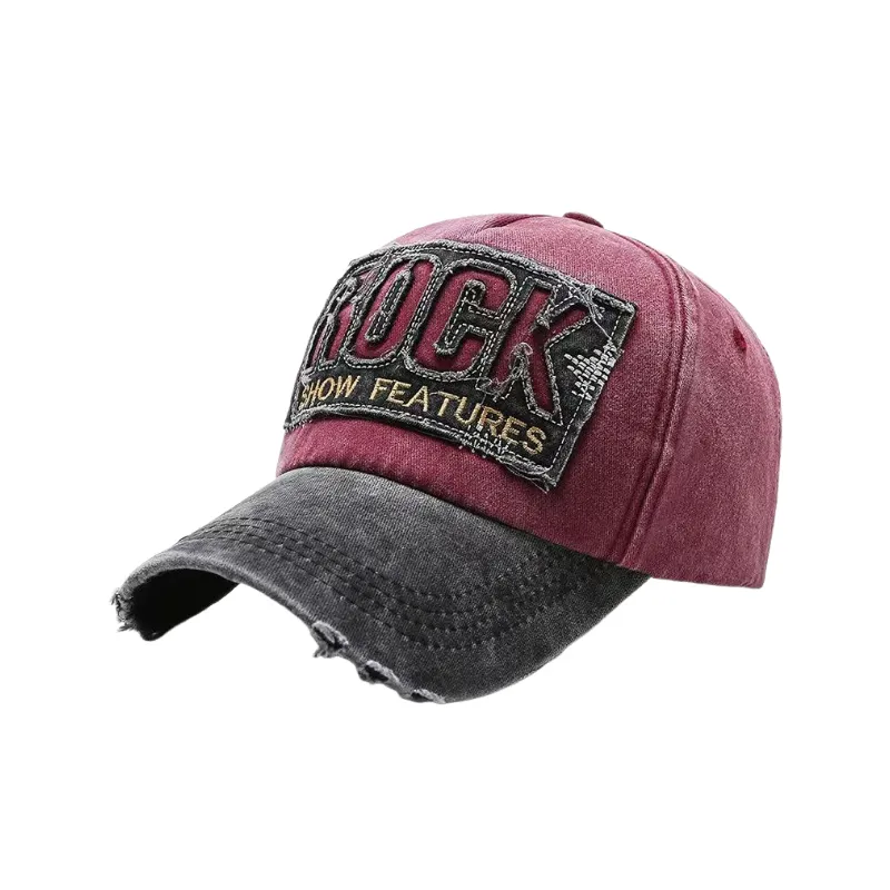 Fashionable Embroidered Peaked Cap-3