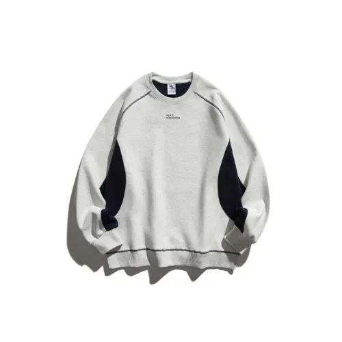 Outdoor Contrast Printed Crewneck Sweatshirt