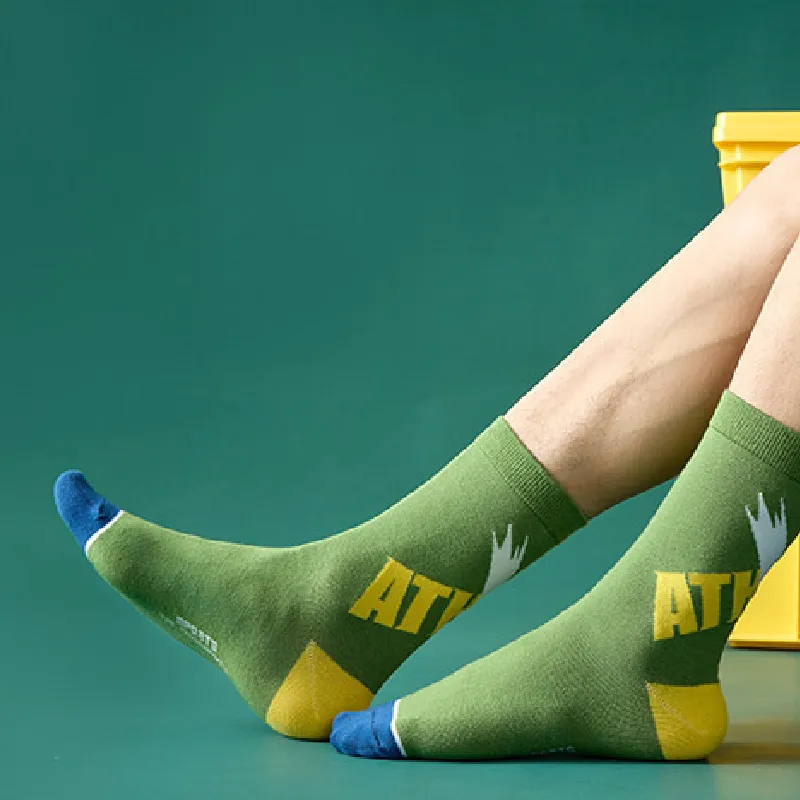 Casual Sporty Cotton Mid Calf Sock-7