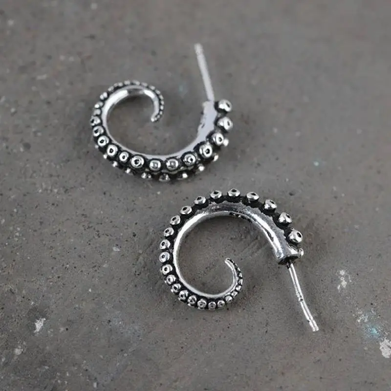 Retro Simple Ear Stud-2