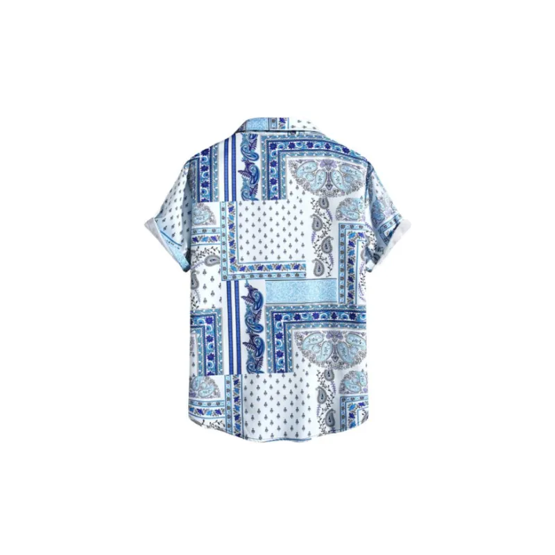 Retro Stretch Casual Shirt-1