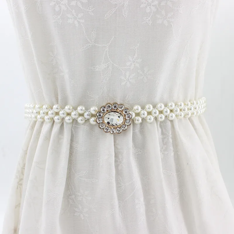Funky Pearls Waist Chain Women-1