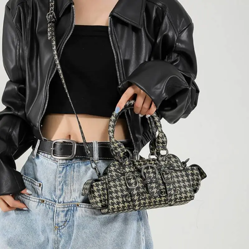Retro Leopard Print Handbag-1