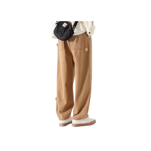 High Street Pants All-match Trendy Retro Casual Pants