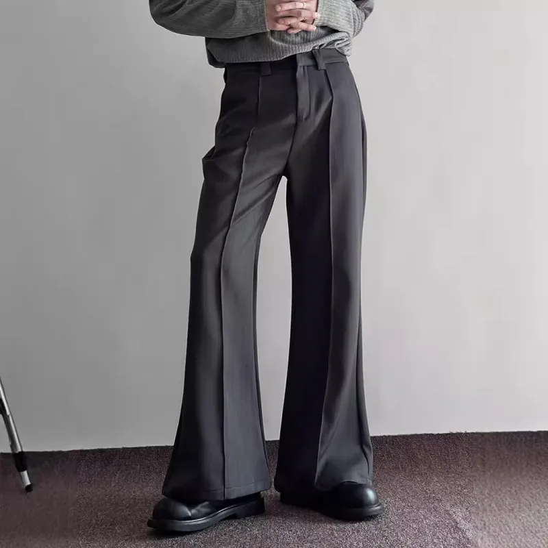 Casual Trendy Suit Trousers-1