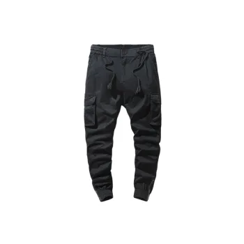 Retro Casual Bamboo Fiber Cargo Pants