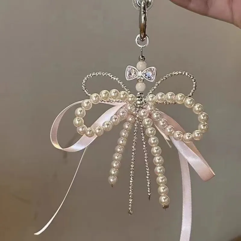 Simple Bow Cell Phone Chains / Cell Phone Pendants-1