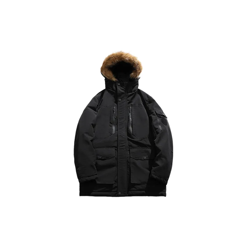 Casual Plain Blended Synthetic Fabrics Quilted Jacket-0