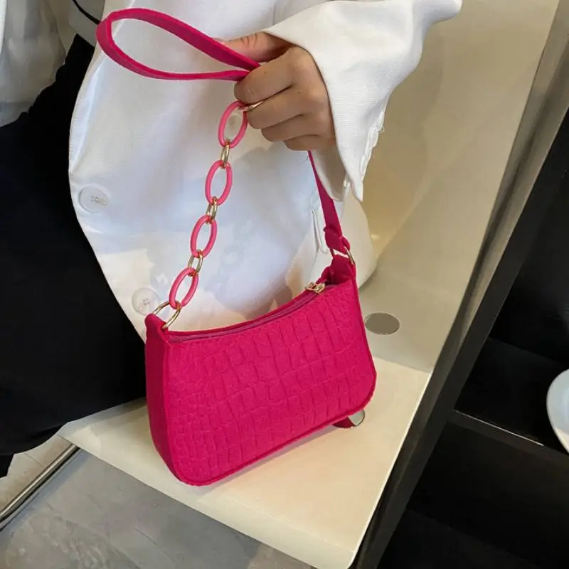 Elegant Simple Shoulder Bag-2