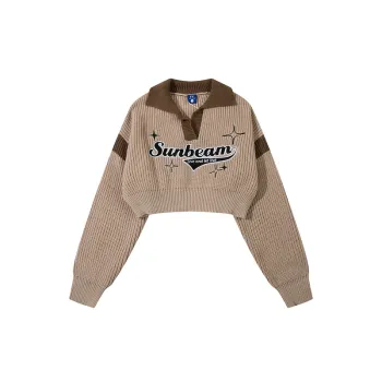 Retro Loose Acrylic Fibres Sweater Women