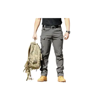 Fashionable Softness Blended Synthetic Fabrics Casual Pants