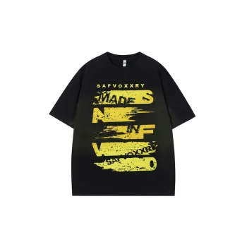 Trendy Casual Tie Dye Graffiti T Shirt