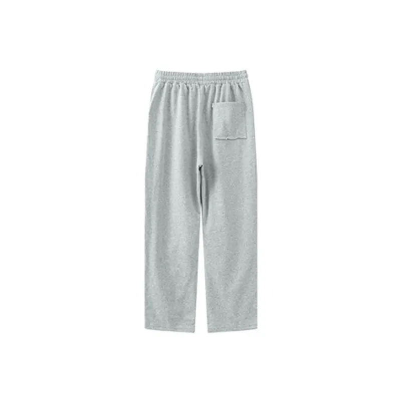 Loose Fashion Knit Sweatpants-11