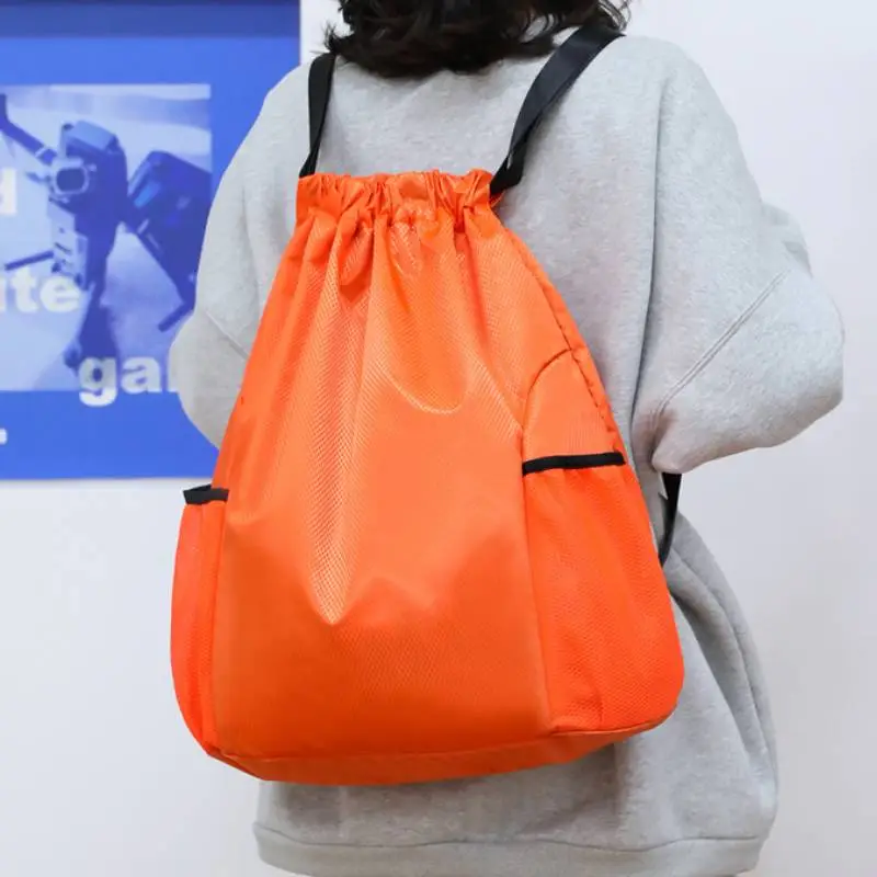 Sporty Plain Backpack-8